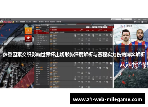 多重因素交织影响世界杯出线形势深度解析与赛程实力伤病博弈解析